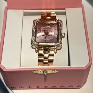 Juicy Couture Blush Pink Heart Watch